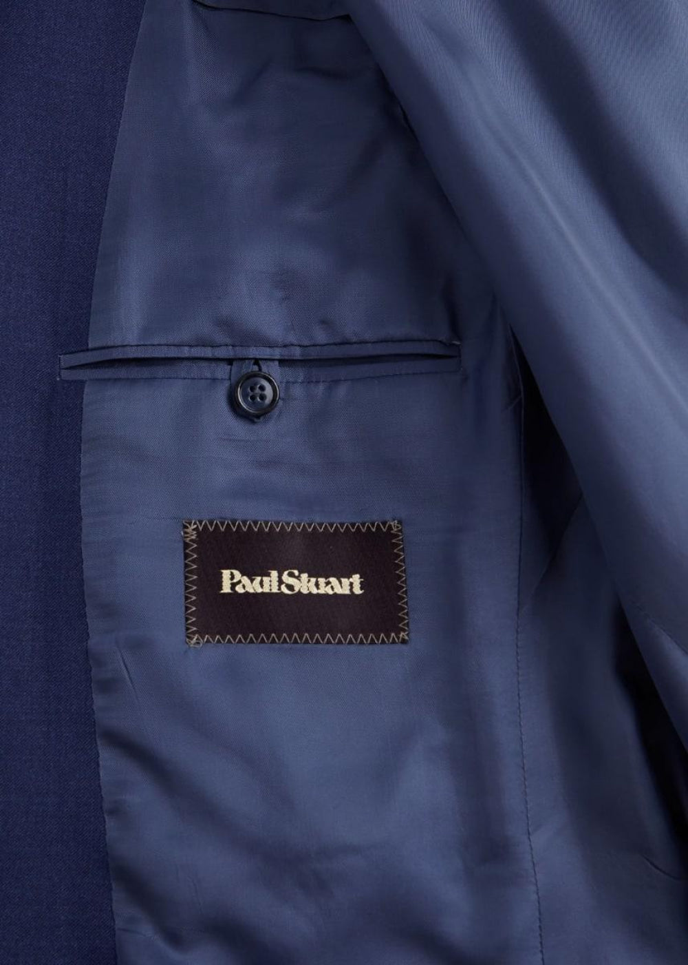 Super 110s Wool Paul Suit - Mid Blue - Suit