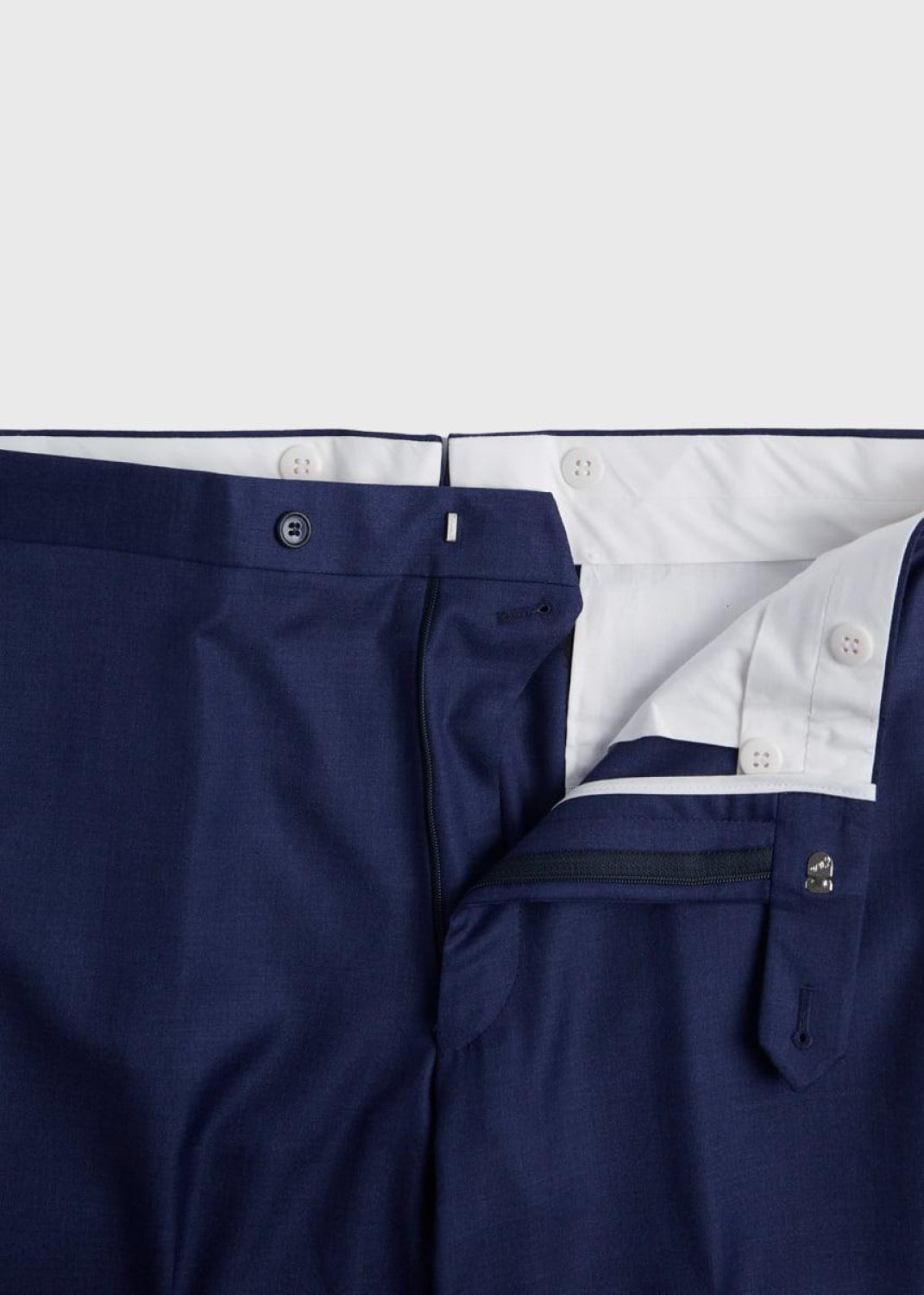 Super 110s Wool Paul Suit - Mid Blue - Suit