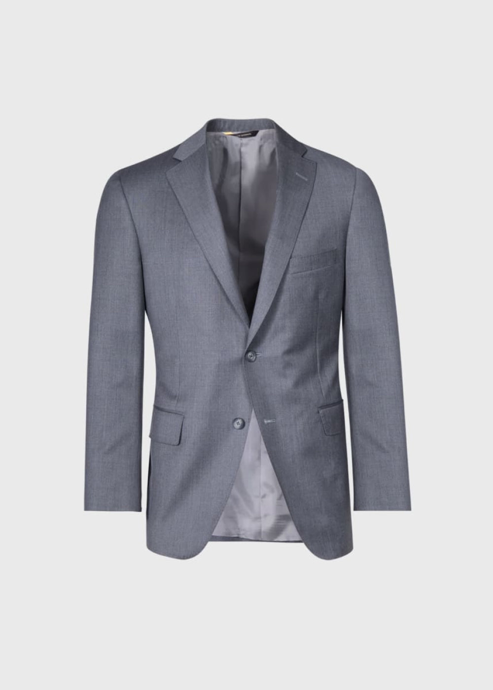 Super 110s Wool Paul Suit - Mid Grey - 42 (Short) - Suit