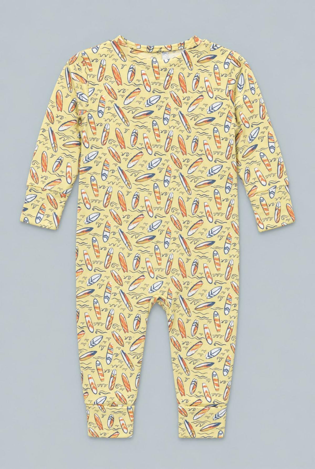 Surfboard Waves Convertible Romper - Sunset Surf - Romper