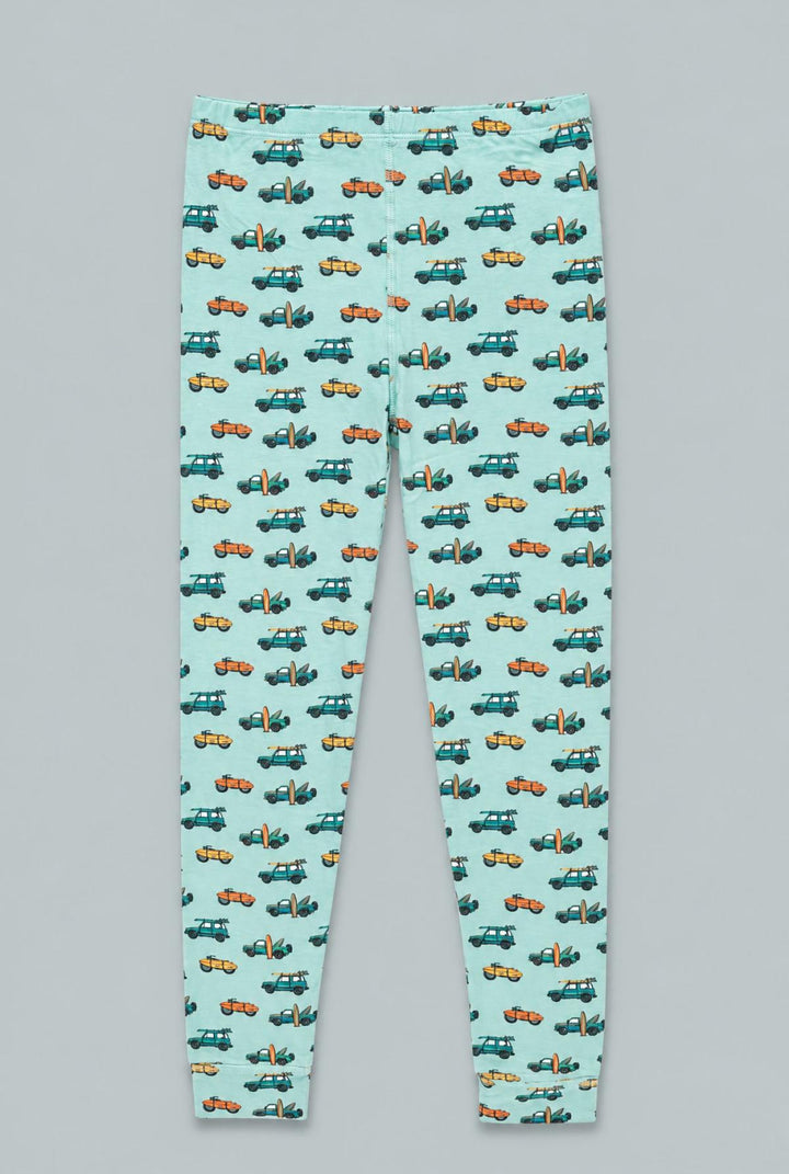 Surfing Beach Big Kid Pajama - Check The Surf - Pajamas
