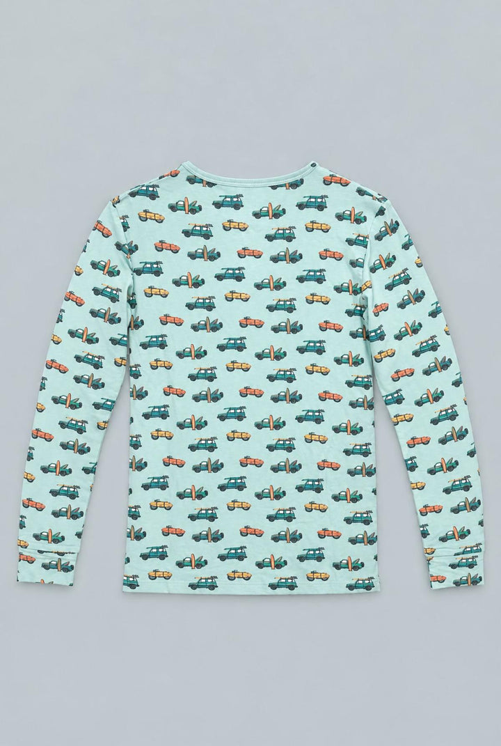 Surfing Beach Big Kid Pajama - Check The Surf - Pajamas