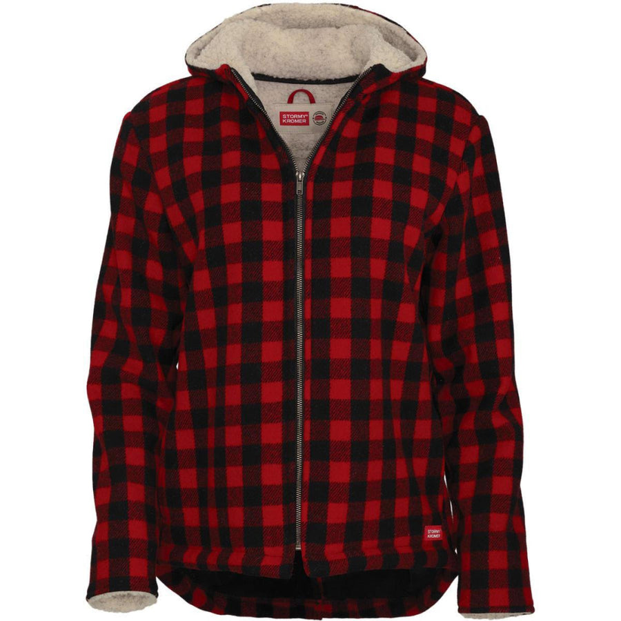 Swallowtail Jacket - Red/blk - FINAL SALE - Zip-up Sweatshirt