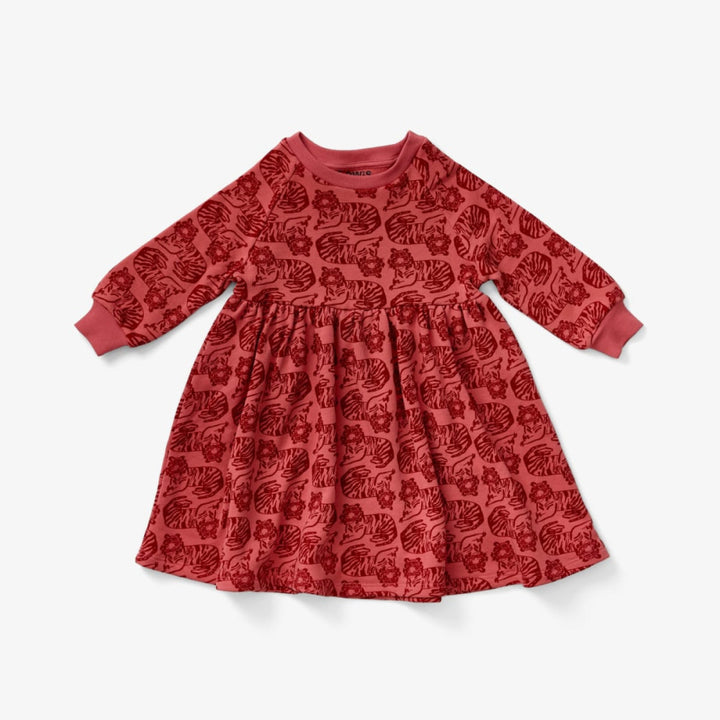 Sweatshirt Dress - Tiger Spice - Dresses