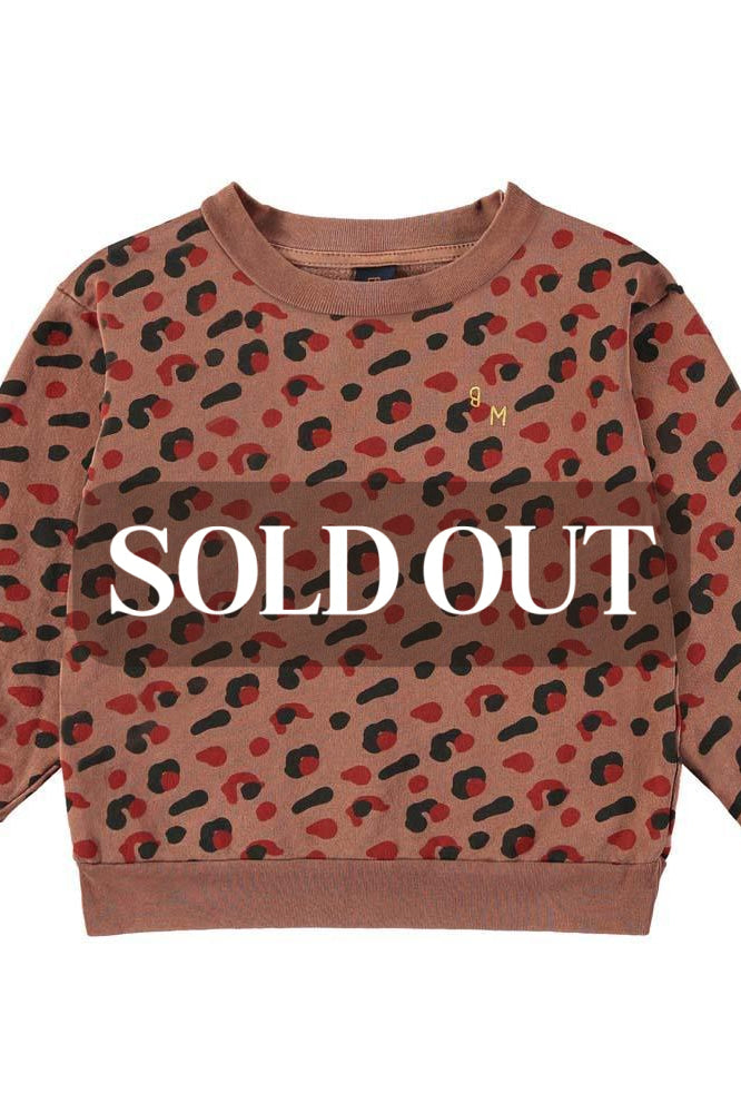 Sweatshirt Leopard - Wood - Sweatshirt