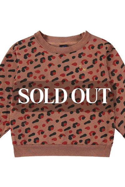 Sweatshirt Leopard - Wood - Sweatshirt