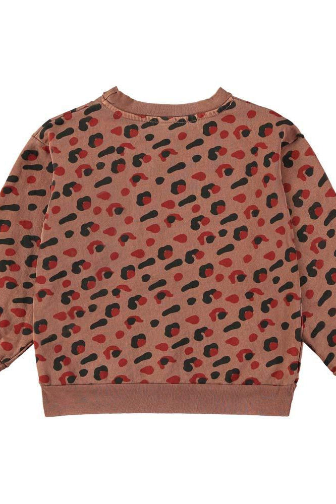 Sweatshirt Leopard - Wood - Sweatshirt