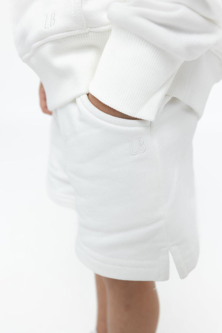Sweatshort - White - Shorts