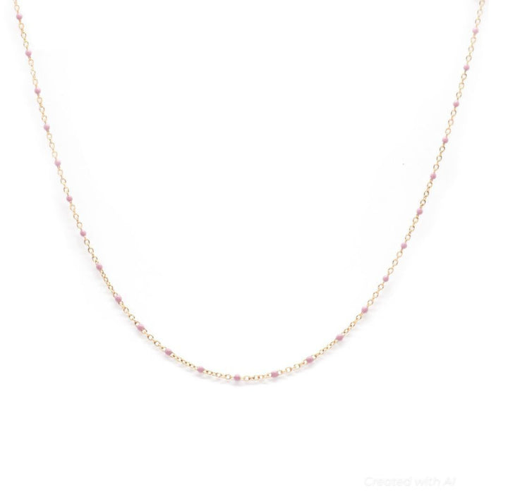 Sweet Dots - Pink - One Size - Necklace
