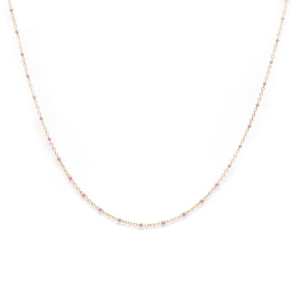 Sweet Dots - Pink - One Size - Necklace