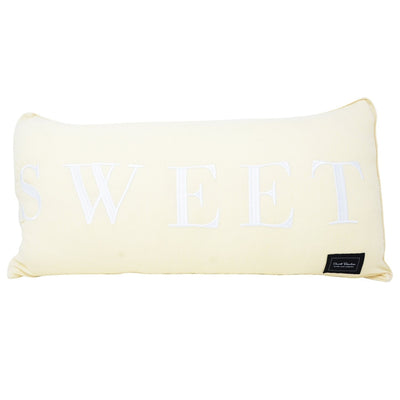 Sweet Pillow Sham - Bleached Sand Ribbed - OS - Pillow Case
