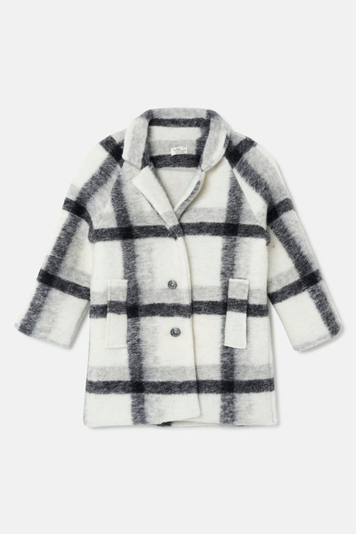 Sweet Plaid Coat - Unique - 6Y - Coat