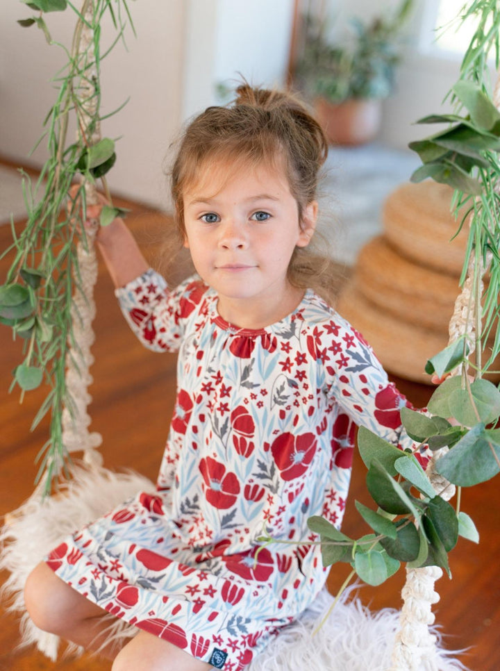 Sweetheart Dress - Red Poppy - Dresses