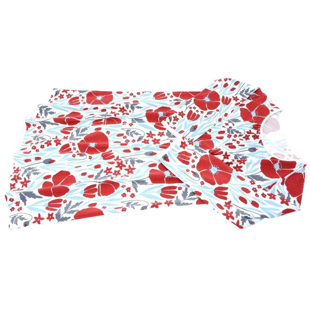 Sweetheart Dress - Red Poppy - Dresses