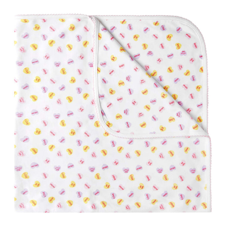 Sweetie Heart Babygro Blanket & Bib Gift Set - Footies