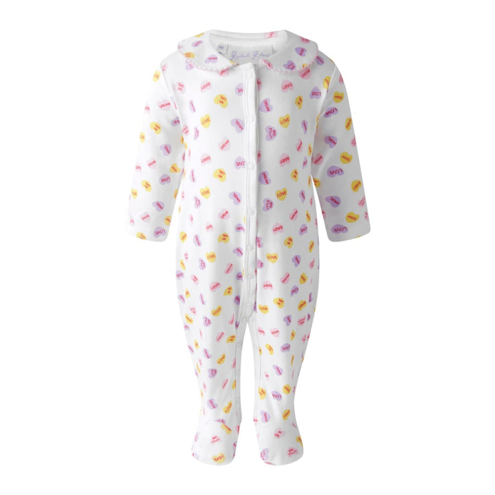 Sweetie Heart Babygro Blanket & Bib Gift Set - Footies