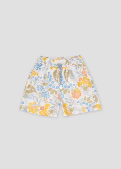 Swim Boy 01 - Gianni Flower Print - 6y - Swim Trunk