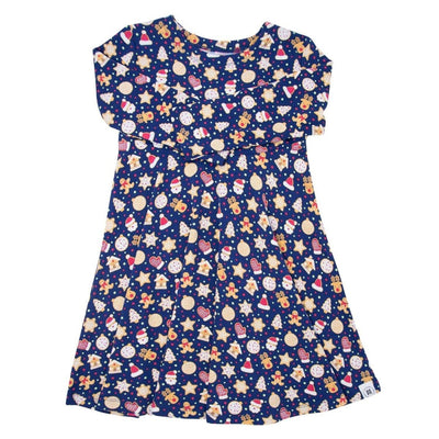 Swirly Girl Dress - Cookie Cutouts - Dresses