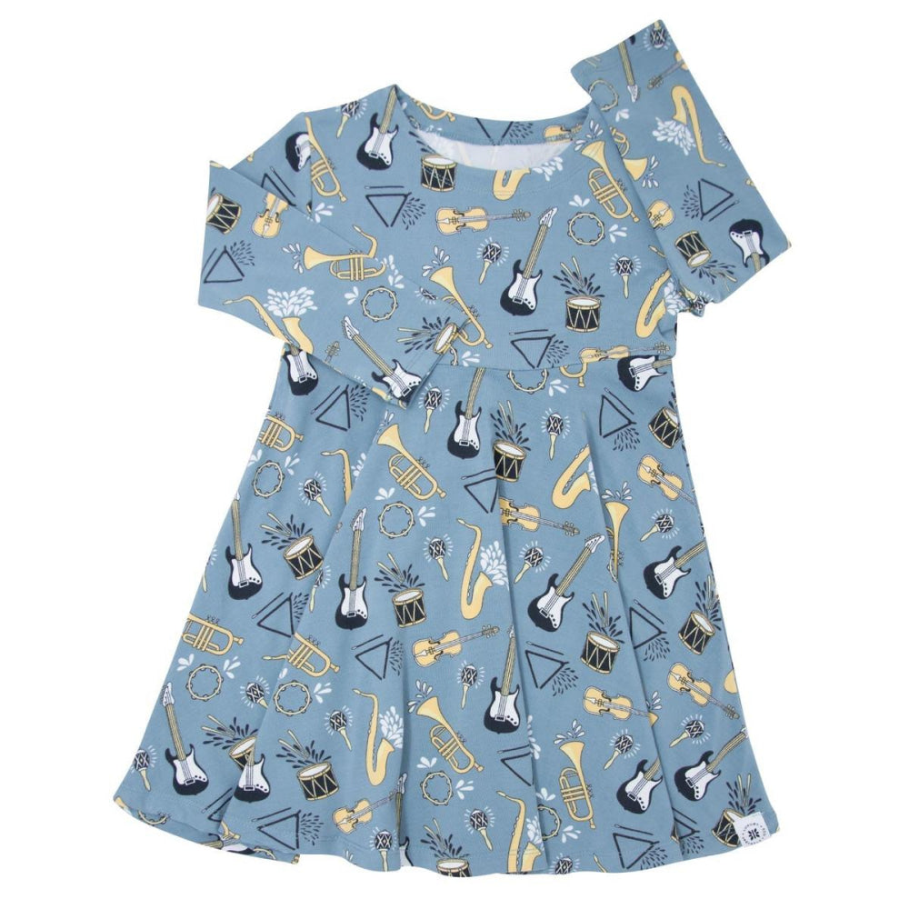 Swirly Girl Dress - On That Note - Dresses