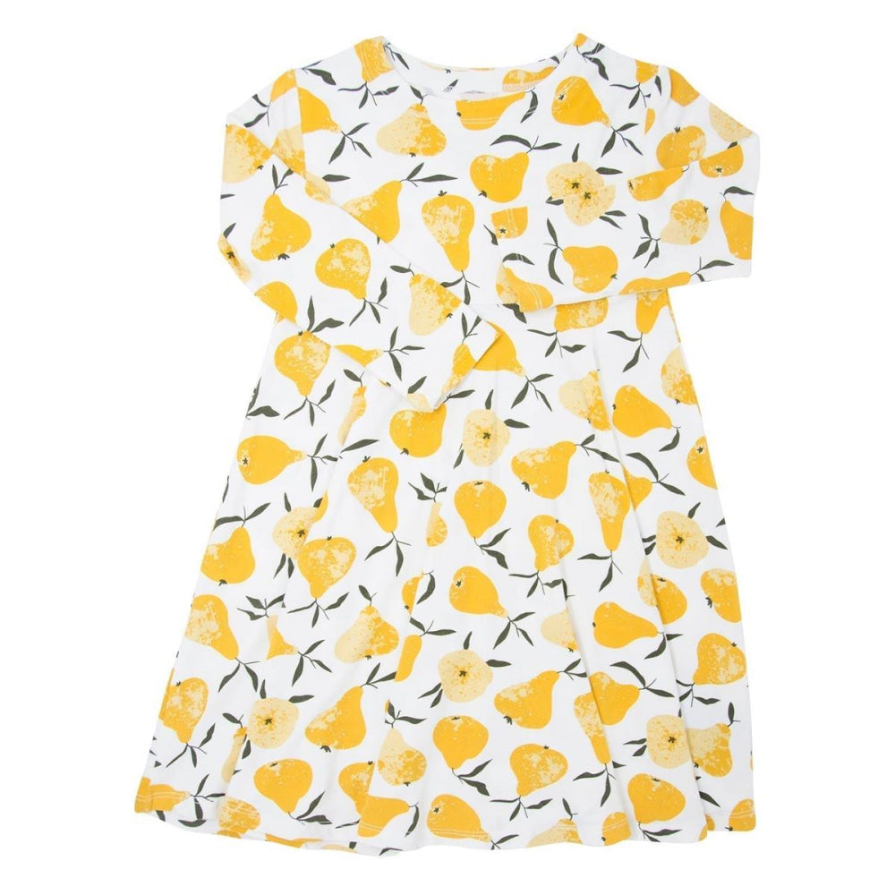 Swirly Girl Dress - Pears - Dresses