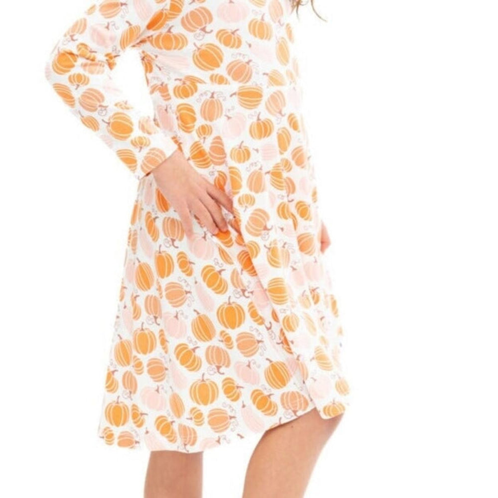 Swirly Girl Dress - Pumpkin - Dresses