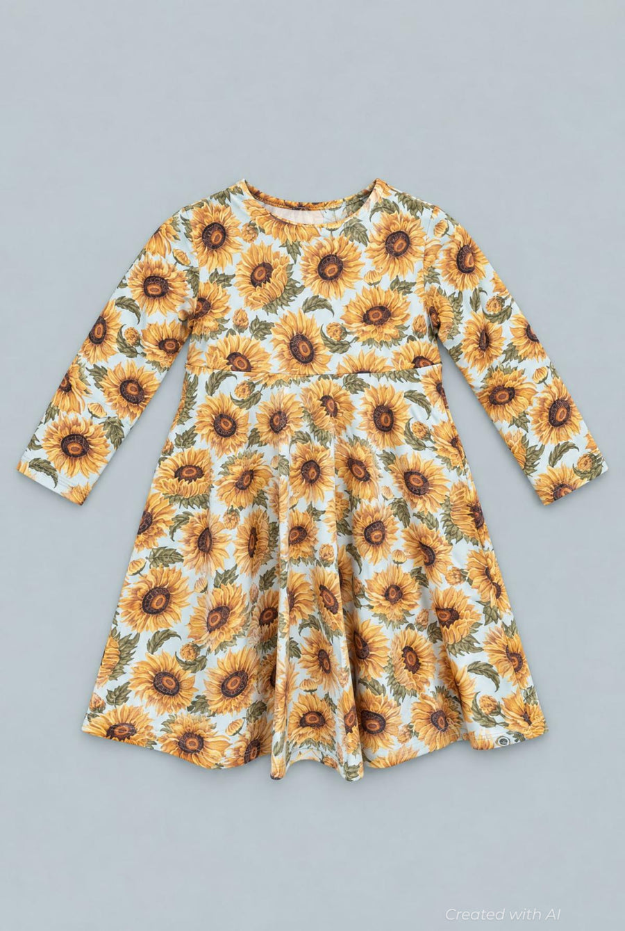 Swirly Girl Dress - Sammy’s Sunflower - Dresses