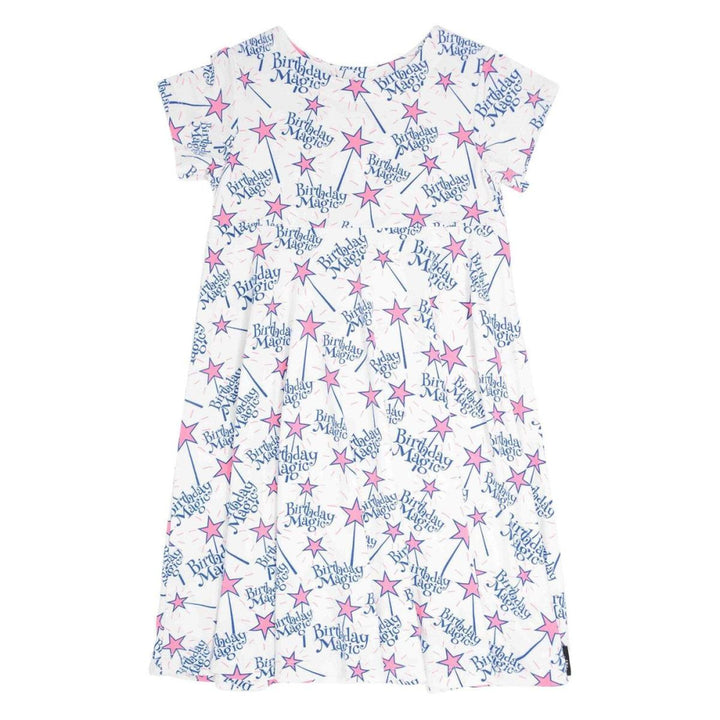Swirly Girl Short Sleeve Dress - Magical Birthday - Dresses