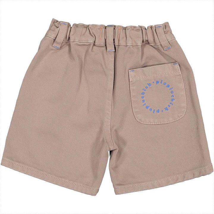 Boy Shorts - Brown Twill Shorts Piupiuchick 