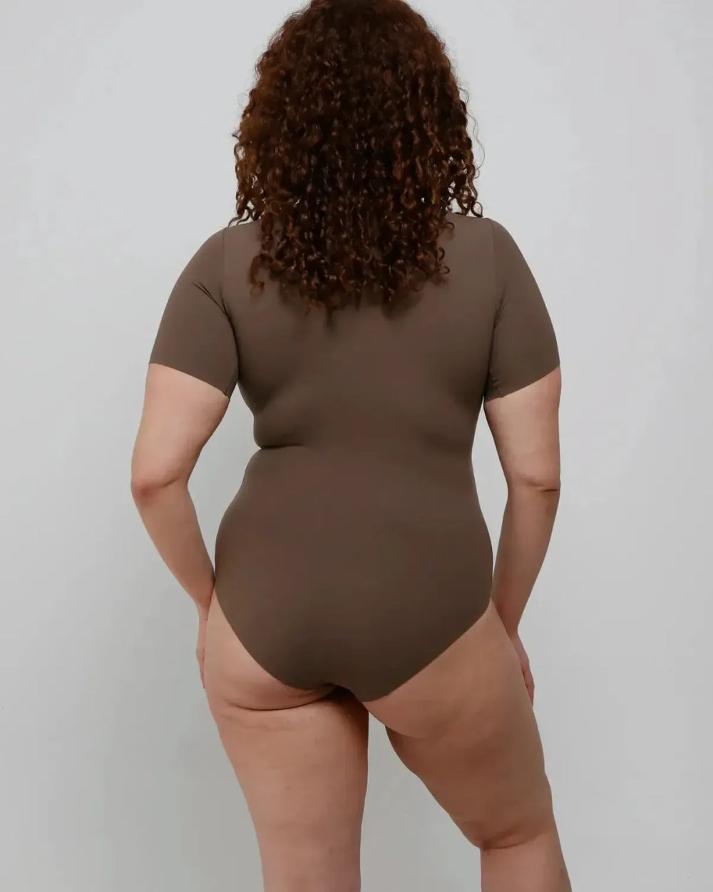 T-Shirt Bodysuit - Long - Mocha - FINAL SALE - Bodysuit
