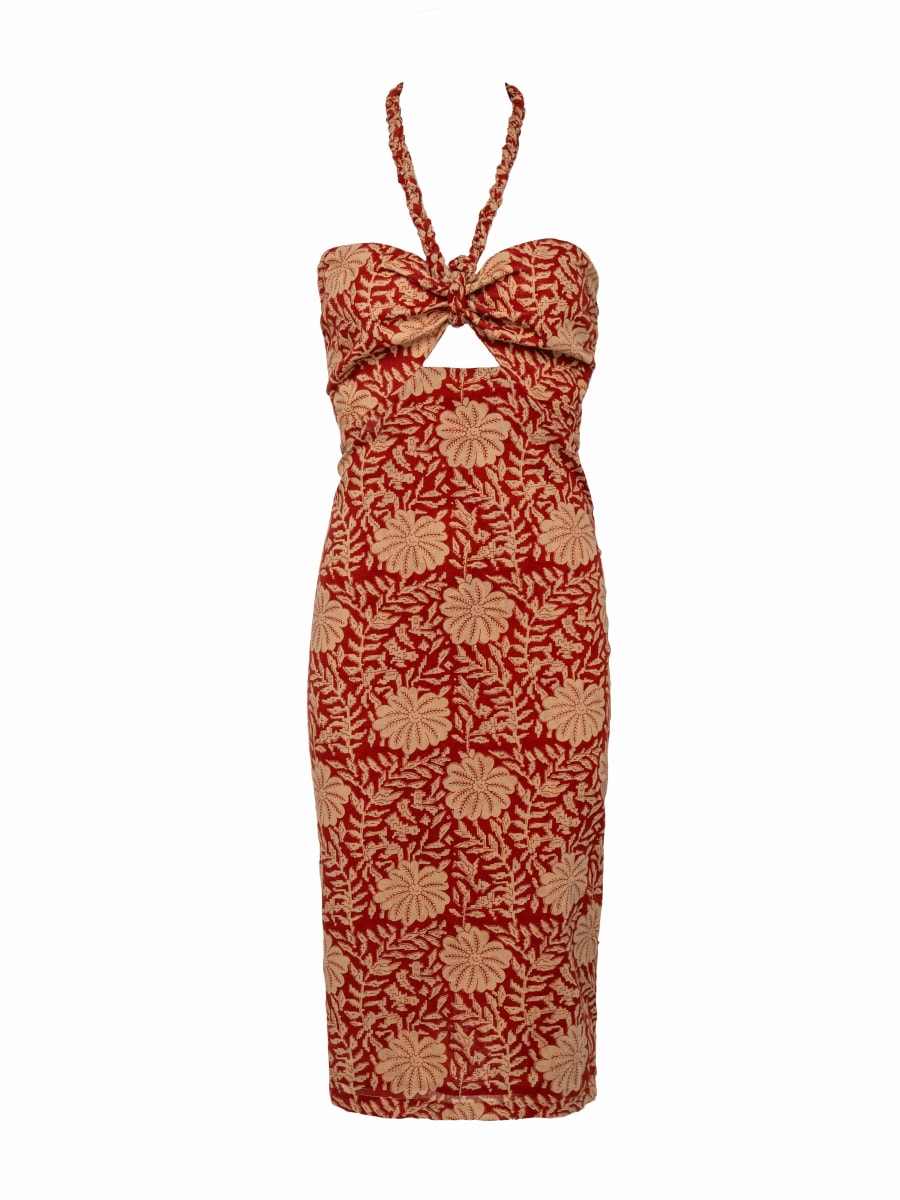 Haya Dress - Sienna Flower