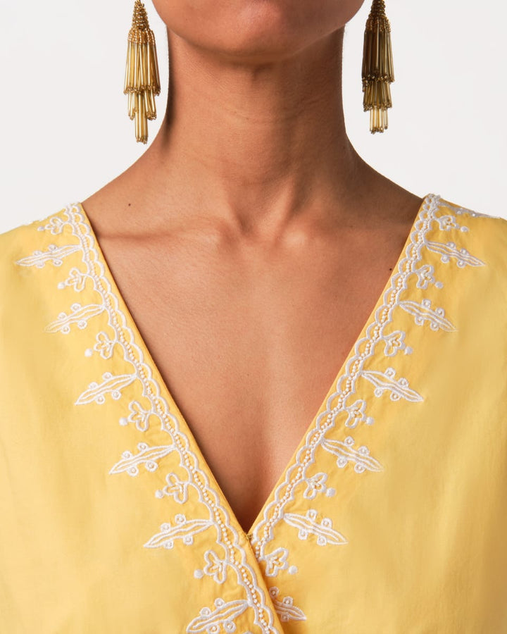 Emelia Dress - Sunflower/Yellow