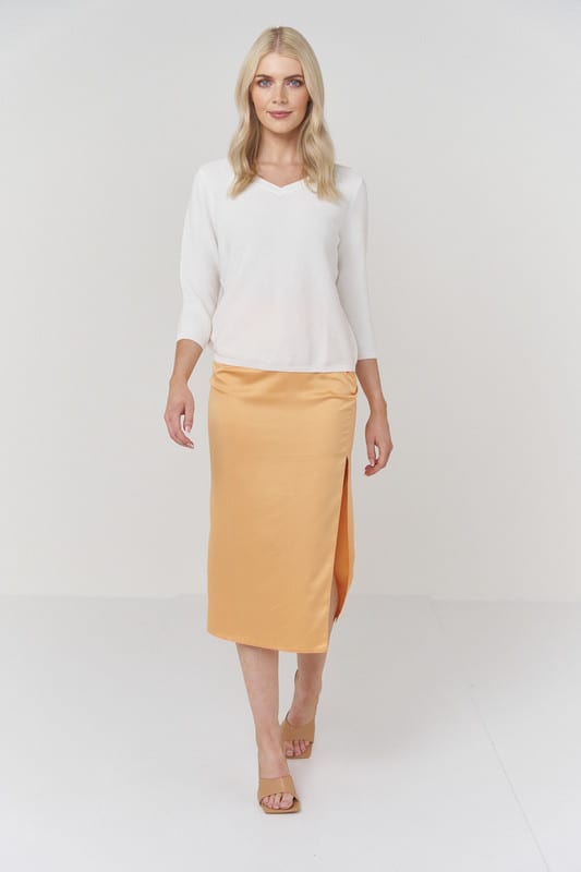 Lydia Links Links Sweater - Optic White