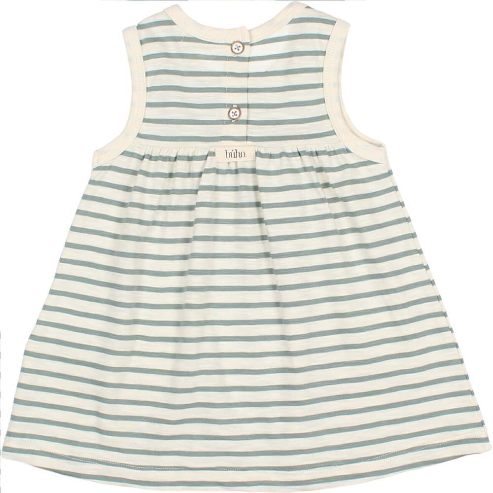 Stripes Dress with Pockets - Cactus