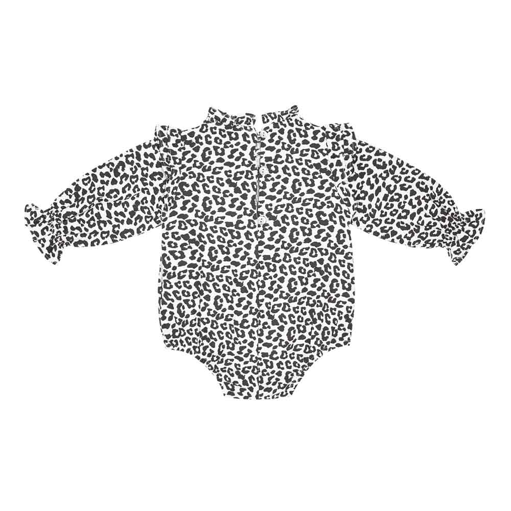 Gannin Baby Romper - Leopard