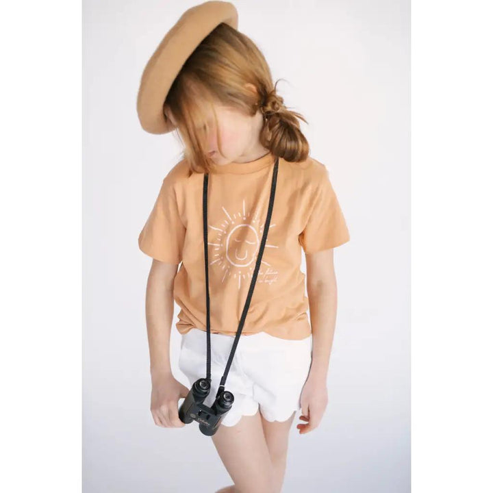 Future is Bright Kid’s Graphic T-Shirt - Toast