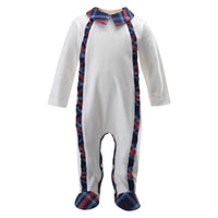 Tartan Trim Footie