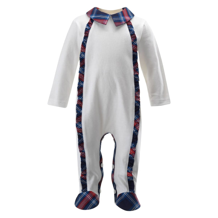 Tartan Trim Footie