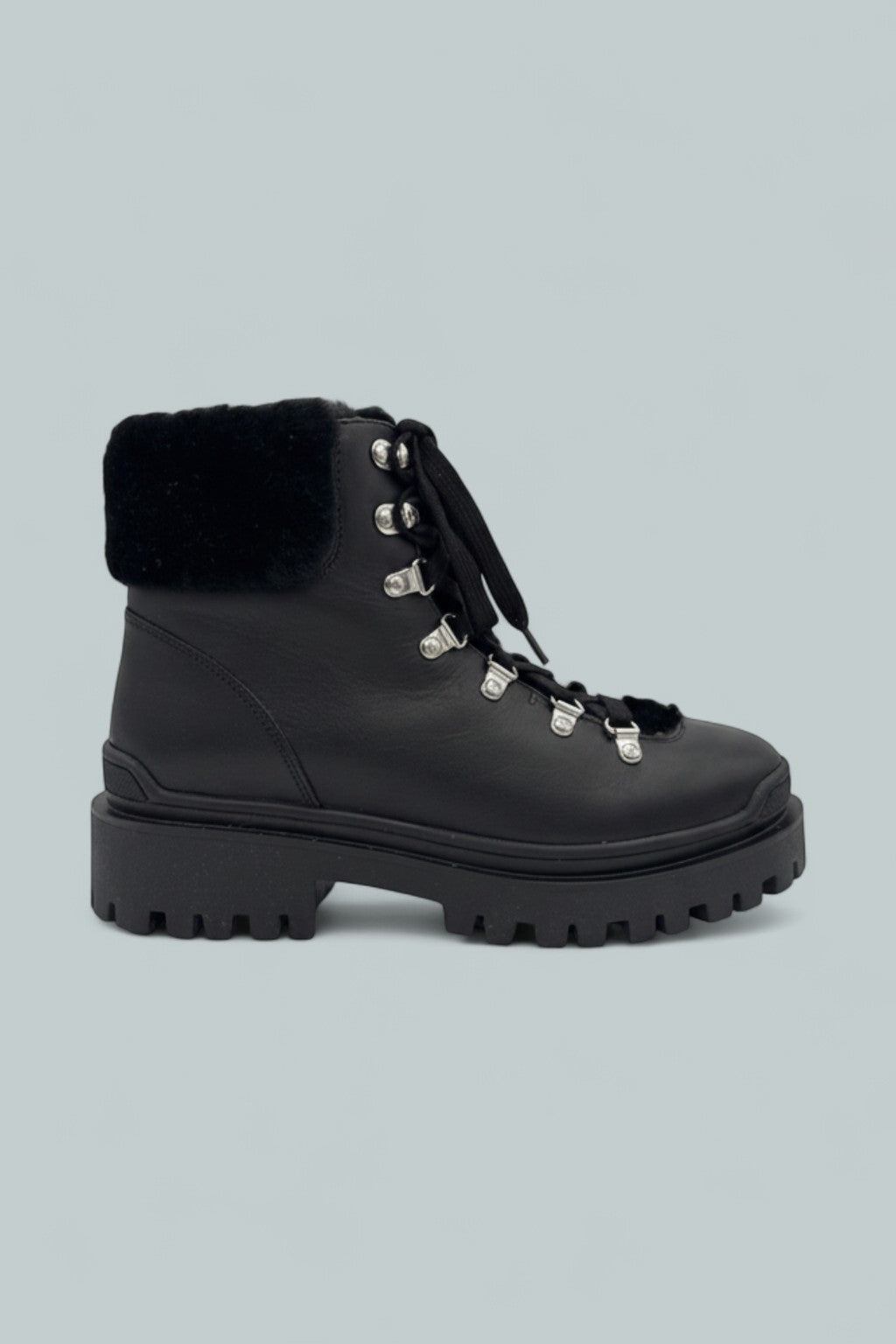Coralie Ankle Boots - Black Nappa
