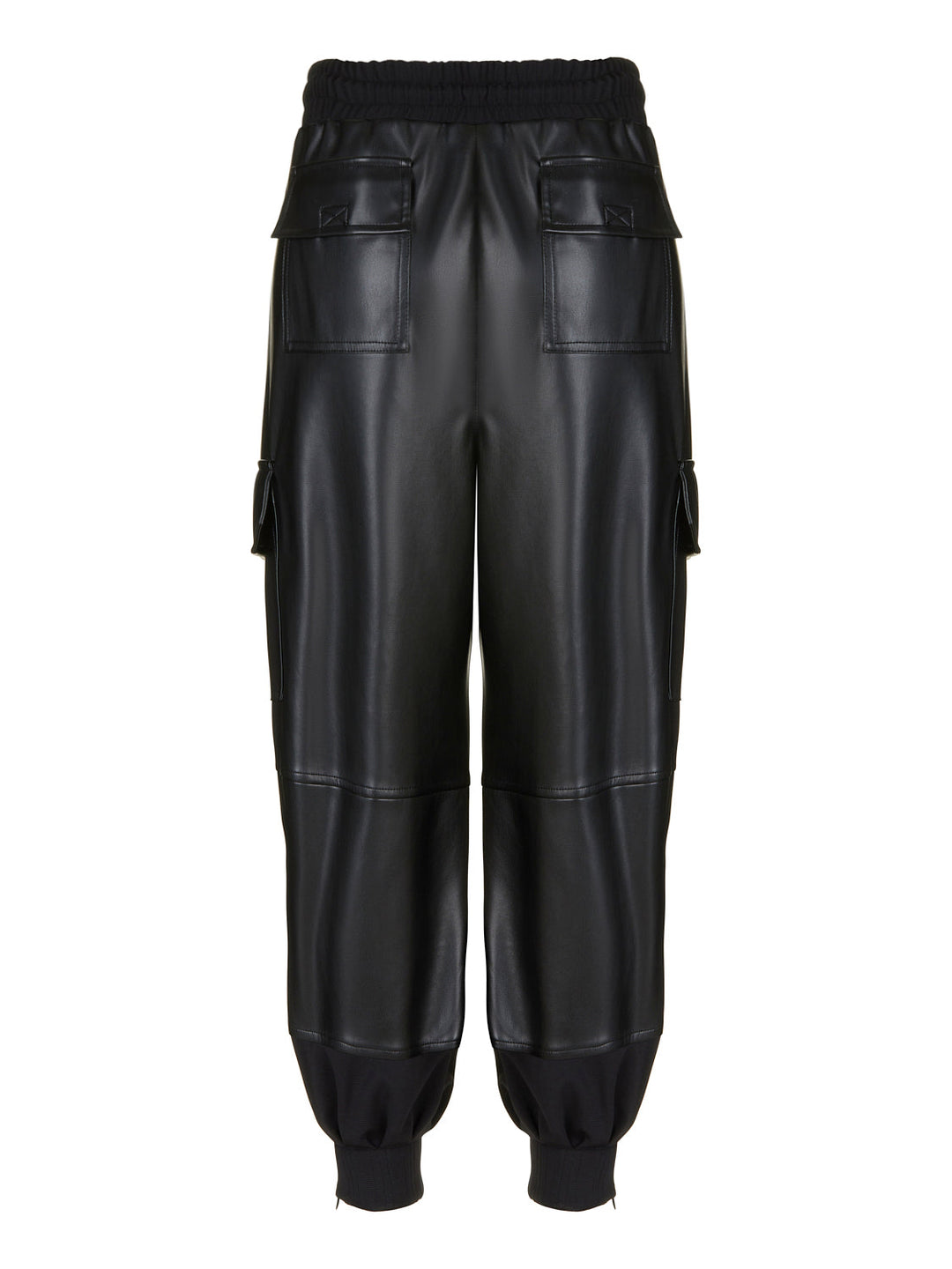 Knitted Jogging Pants - Black