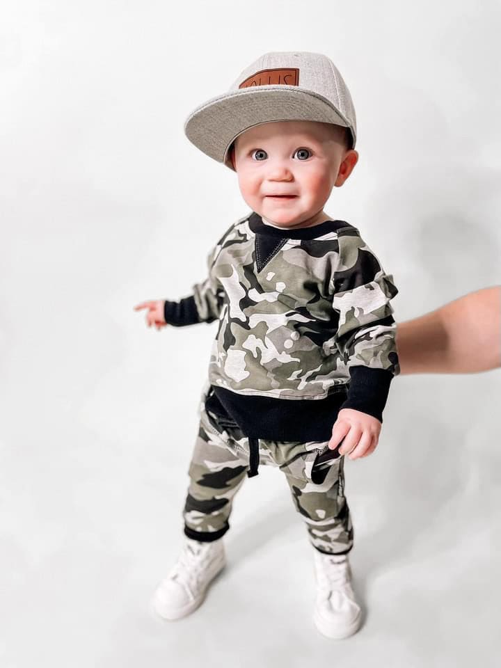 Baby Pullover - Camo