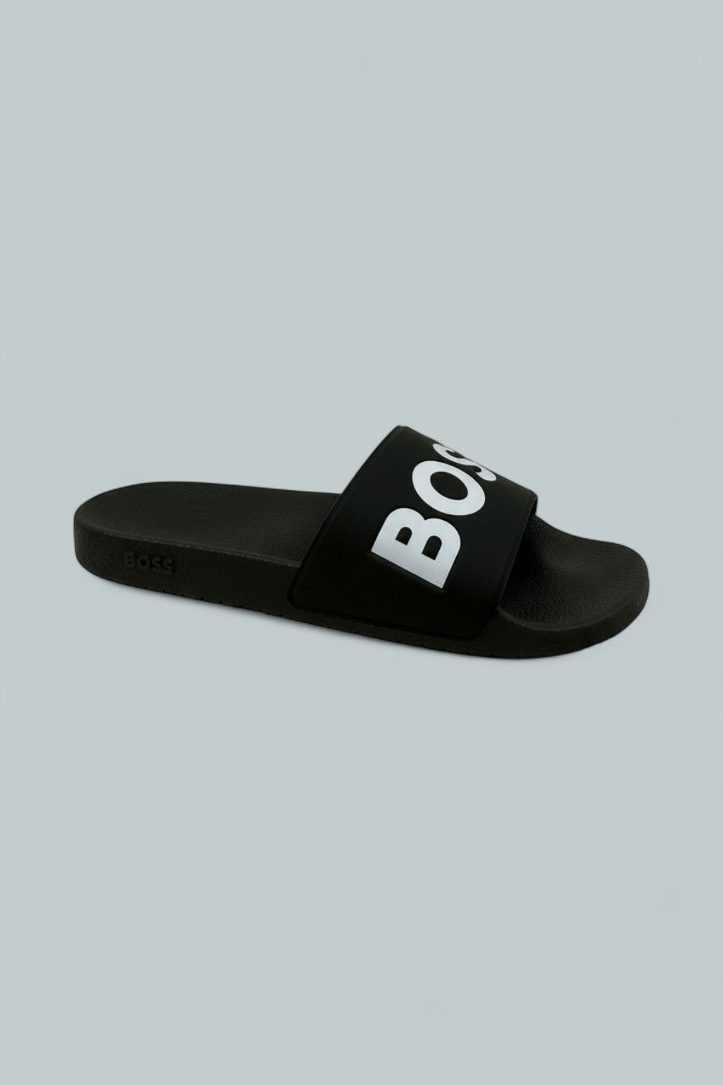 Men's Aryeh Black Slide Sandals - Black