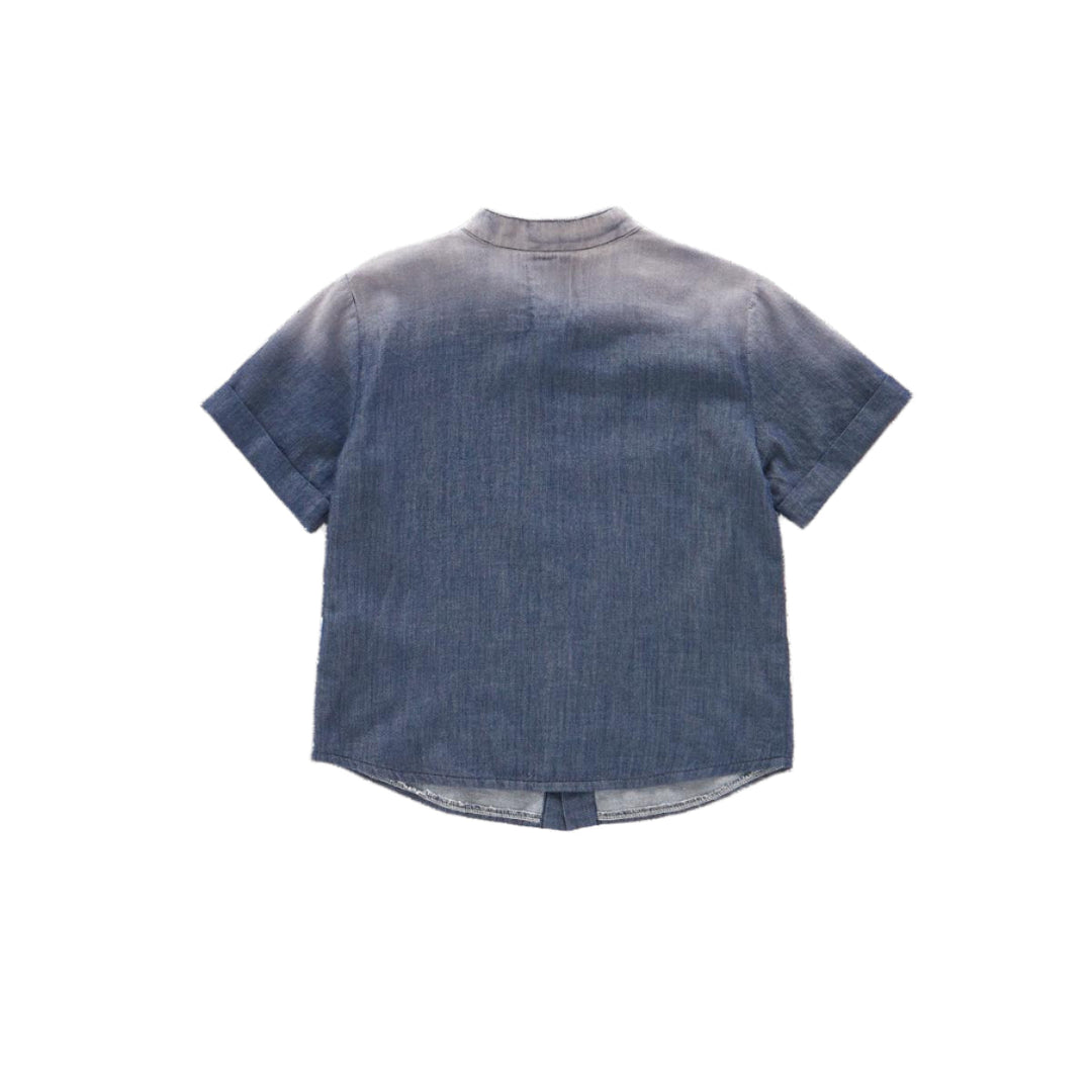 Denim Button Up Shirt - Indigo