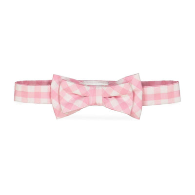 Classic Bow Tie - Pink Gingham