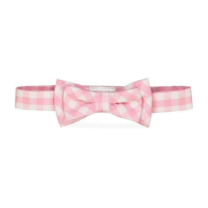 Classic Bow Tie - Pink Gingham