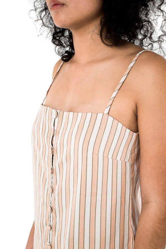 Maryn Slip Dress - Terracotta