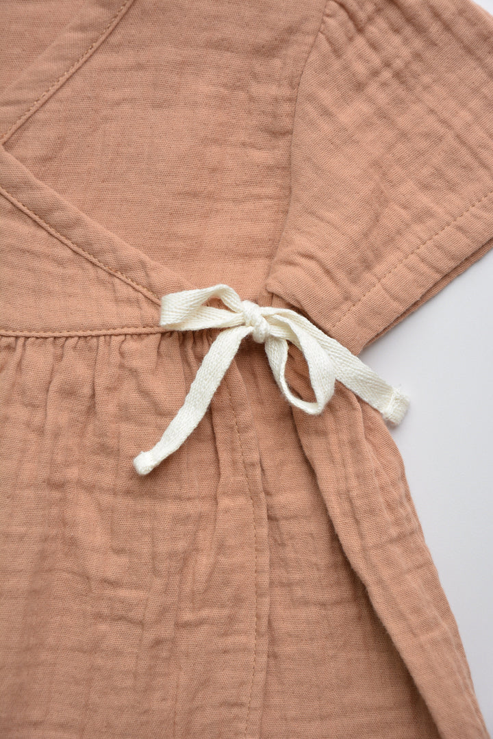 Baby Alice Dress - Rust