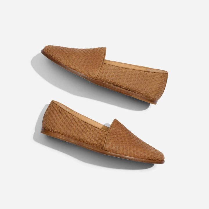 Alejandro Woven Slip On - Tobacco