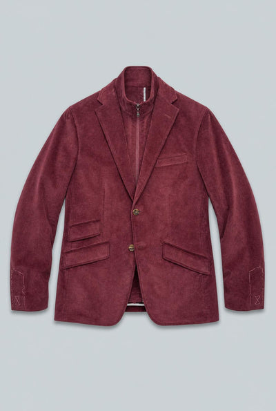 Wine cord Cooper&Harley Suit - Wine