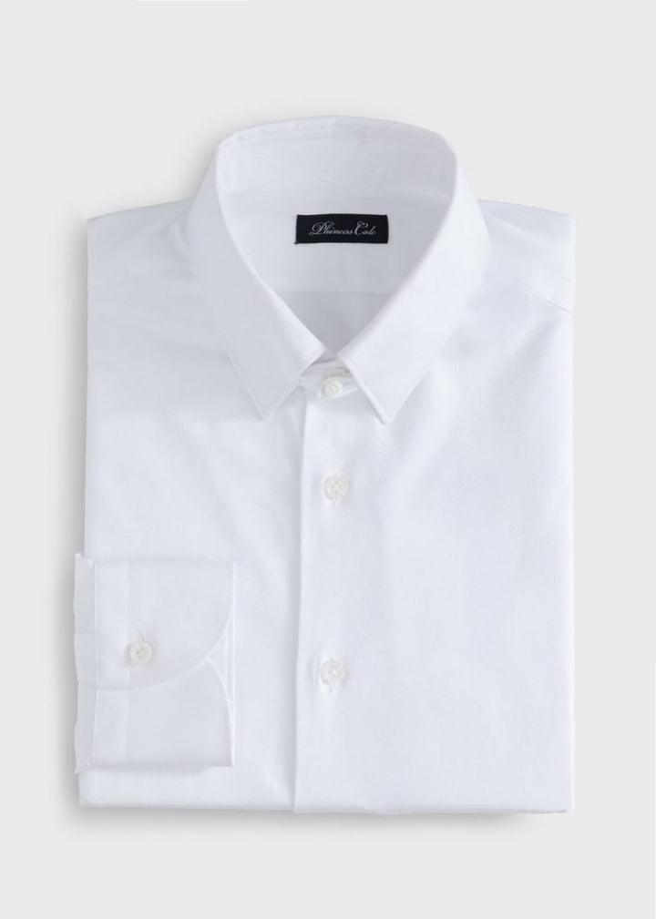 Tab Collar Dress Shirt - White - Dress Shirt