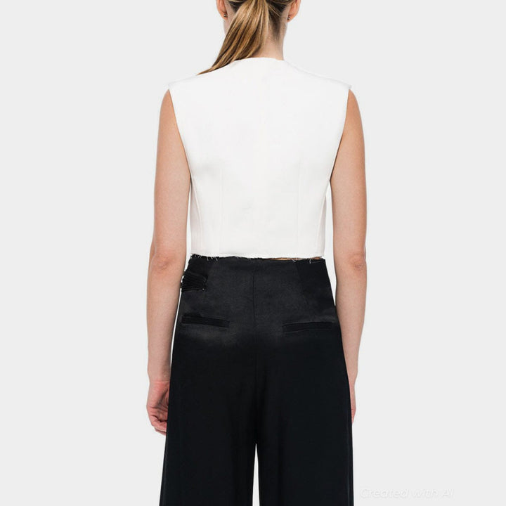Tabea Top - White - Tank Top